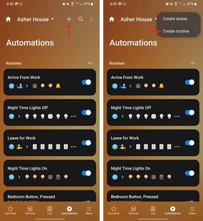 SmartThings - Setting up Notifications - Step 2