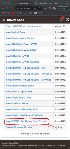 Hubitat Driver Installation - Step 8