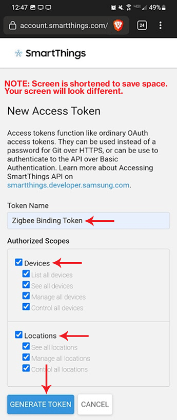 SmartThings - Setting up Zigbee Bindings - Step 2A