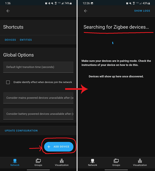 HA ZHA - Setup Instructions - Step 5