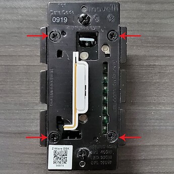 Line-Load-Neutral-Traveler Screw Popped Out - Step 2