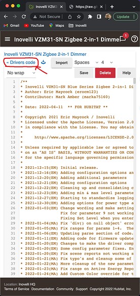 Hubitat Driver Installation - Step 7