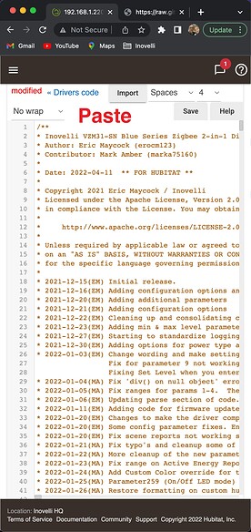 Hubitat Driver Installation - Step 5