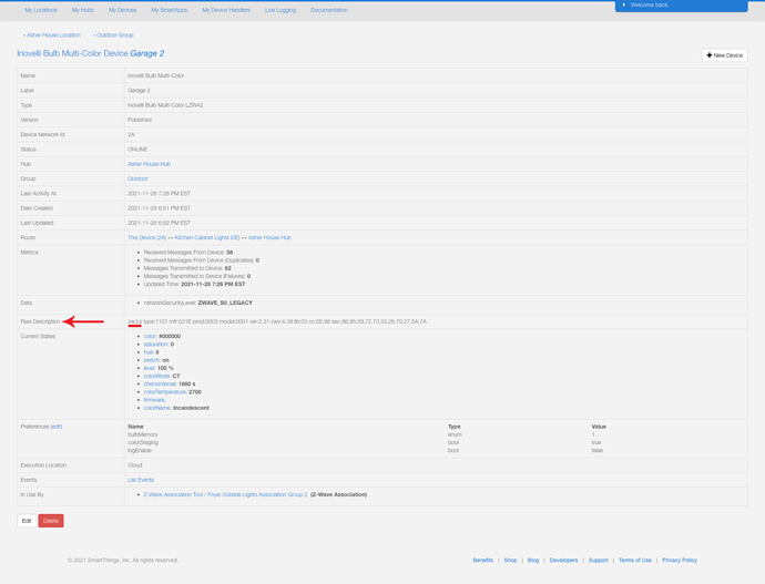 Z-Wave Security Level - Secure Example