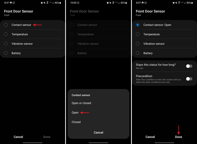 SmartThings - Setting up Notifications - Step 5